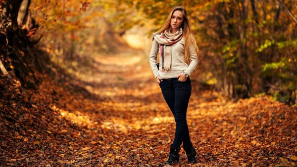 Осенние фотосессии на природе