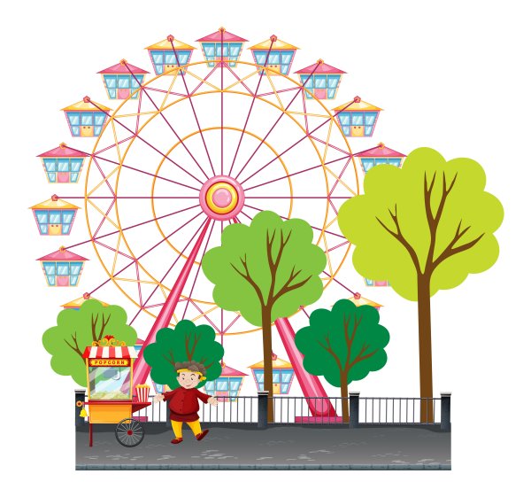 Мультяшный парк культуры и отдыха