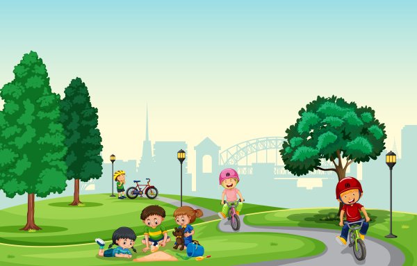 The Park игра человечки