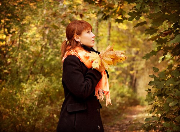 Осенняя фотосессия в парке