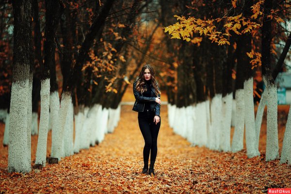 Осенняя фотосессия в парке