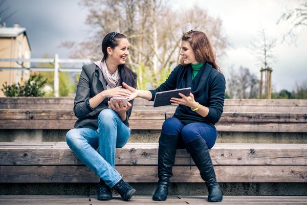 Разговор на улице