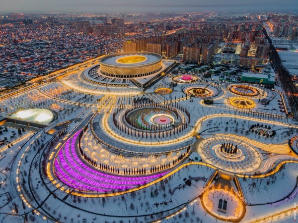 Парк Галицкого в Краснодаре 2021