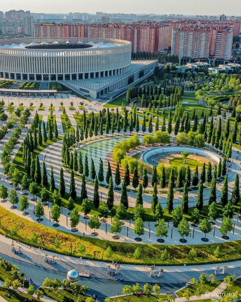 Парк Галицкого в Краснодаре 2022