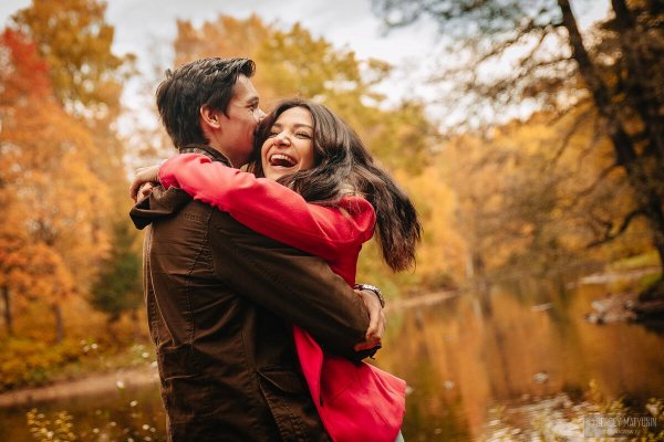 Осенняя лав стори в парке