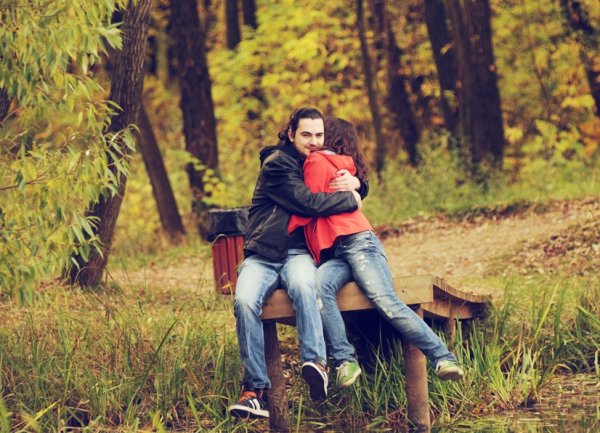 Осенняя фотосессия Love story