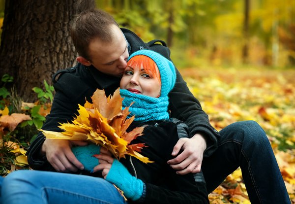 Осенняя фотосессия для двоих