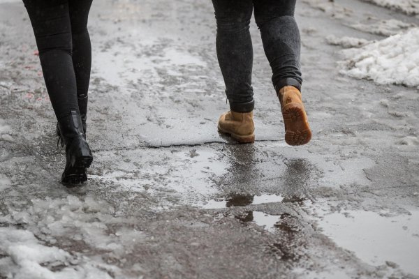 Снег слякоть