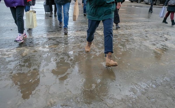 Слякоть в Москве