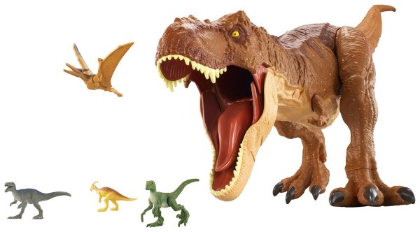 Mattel Jurassic World колоссальный динозавр рекс fmm63