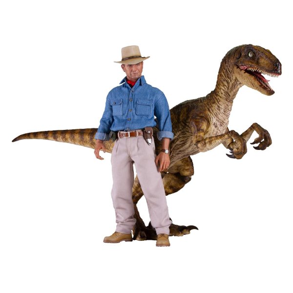 Велоцираптор парк Юрского периода 1