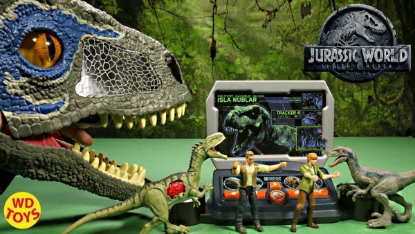 Игрушки мир Юрского периода меловой лагерь Индоминус рекс