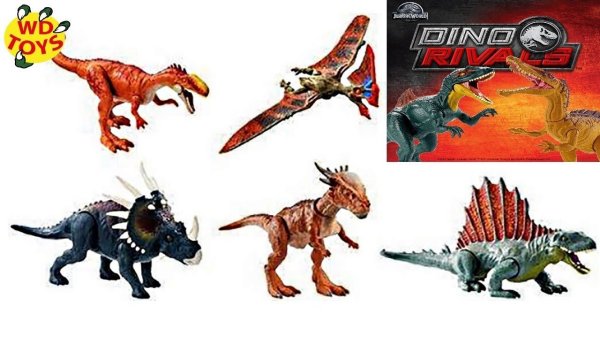 Игрушка Маттел Jurassic World Dino Rivals ДРАКОРЕКС