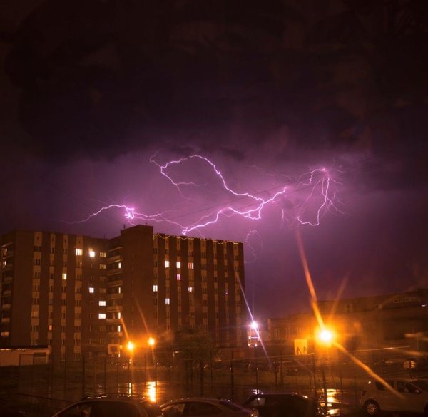 Гроза в России