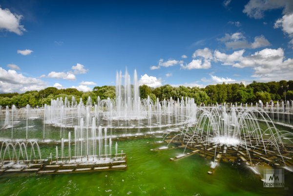 Светомузыкальный фонтан в Царицыно