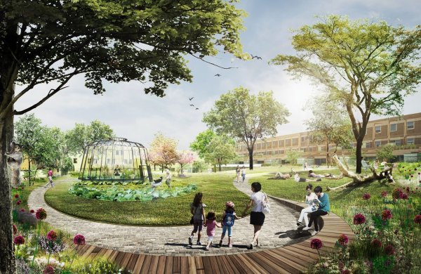 Ландшафтная архитектура. Сквер,парк