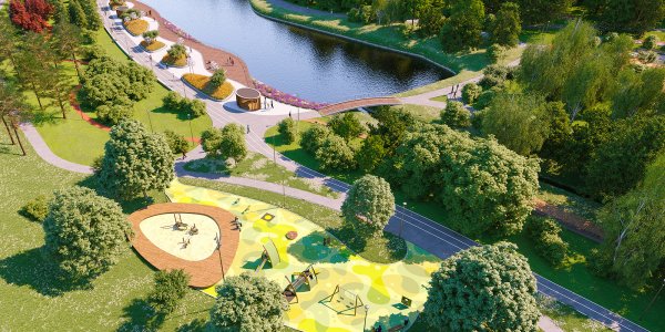 Парк Заречье Троицк