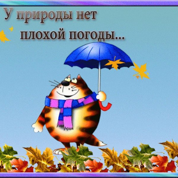 У природы нет плохой погоды