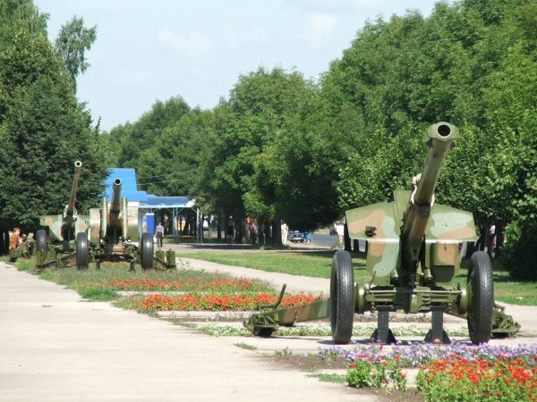 Парк парка Победы Тамбов