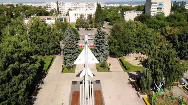 Парк Победы Тамбов самолет