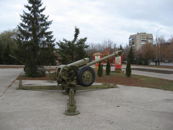 Памятник самолет Тамбов парк Победы