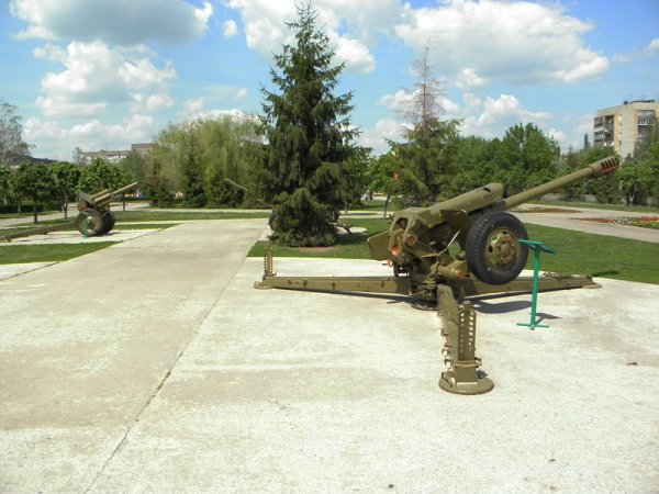 Танки в парке Победы Тамбов