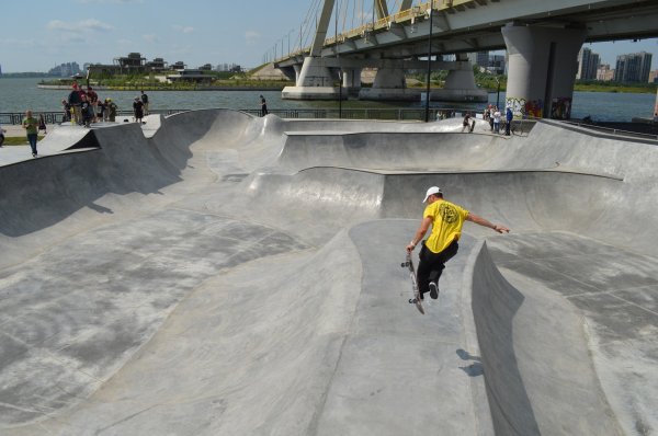 Казань скейт парк Миллениум