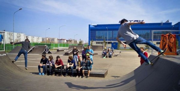 Парк Урицкого Казань скейт парк