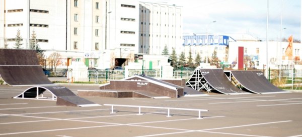 Скейт парк Континент Казань