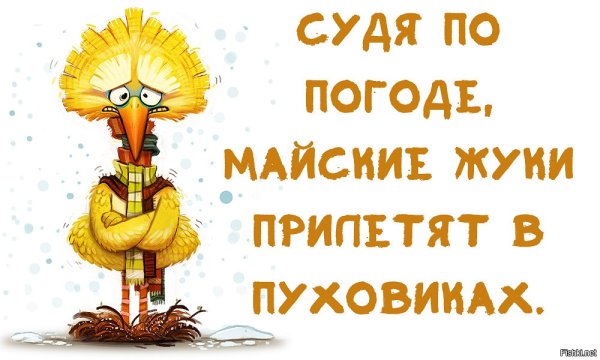 Судя по погоде наступило пятое