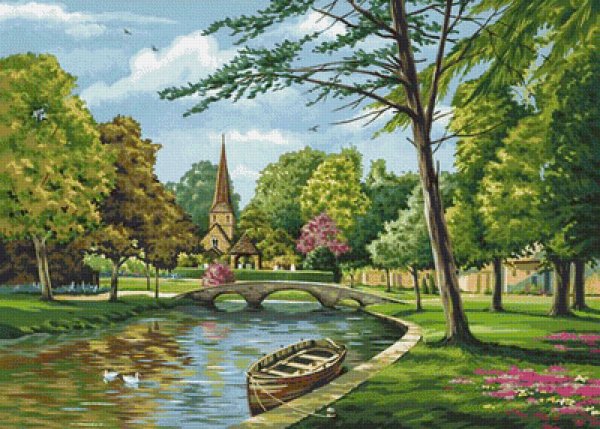 Природа в городе рисунок