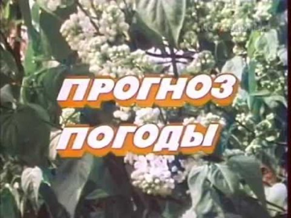 Прогноз погоды СССР