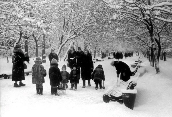 Гоголевский бульвар Советская фотография