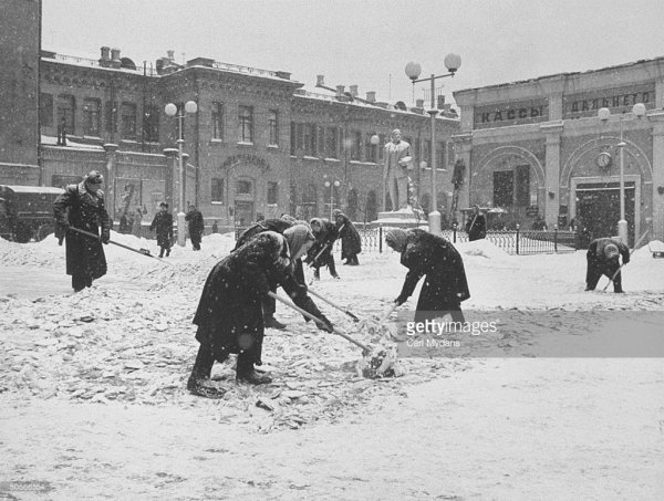 Москва СССР зима