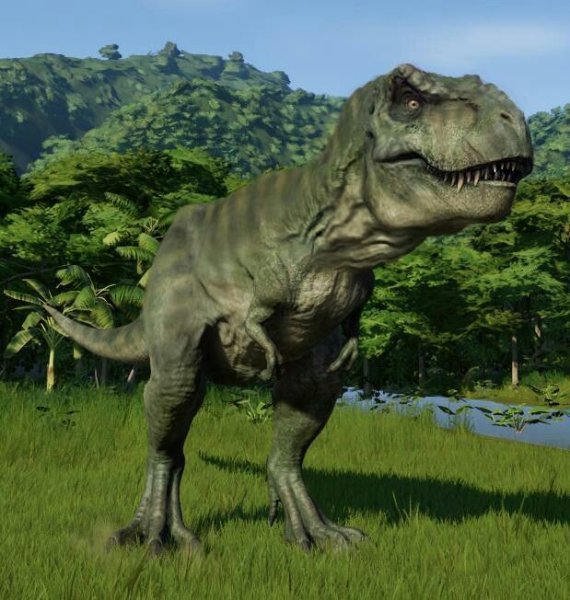 Jurassic World Evolution Тираннозавр рекс