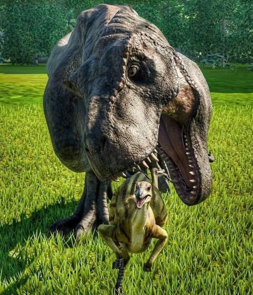 Jurassic World Evolution Тираннозавр