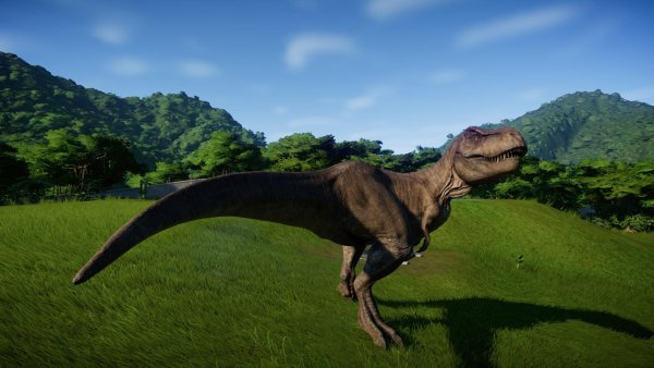 Jurassic World Evolution Тираннозавр