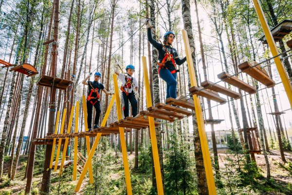 Охта парк веревочный парк