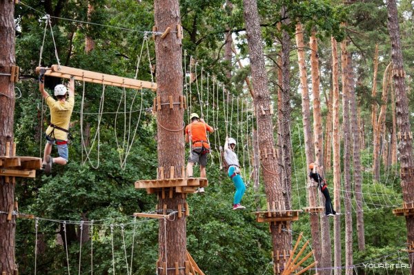 Веревочный парк Манжерок