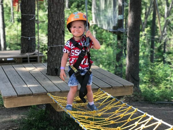 Веревочный парк Скандинавия