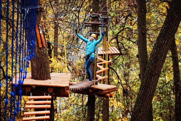 Филевский парк веревочный парк