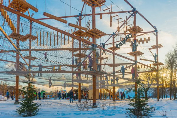 Веревочный парк Эверест