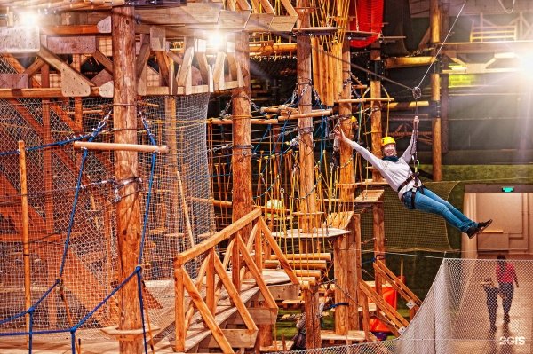 Веревочный парк Панда парк Москва