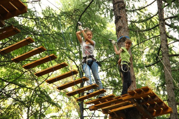 Скайпарк в Сочи веревочный парк