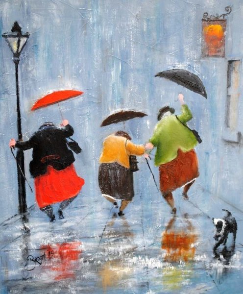 Юмористические акварели des Brophy (Брофи)