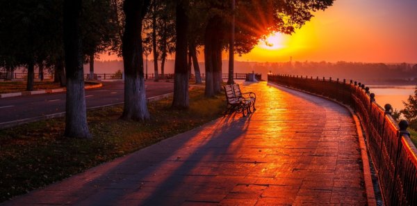 Рассвет в Ярославле