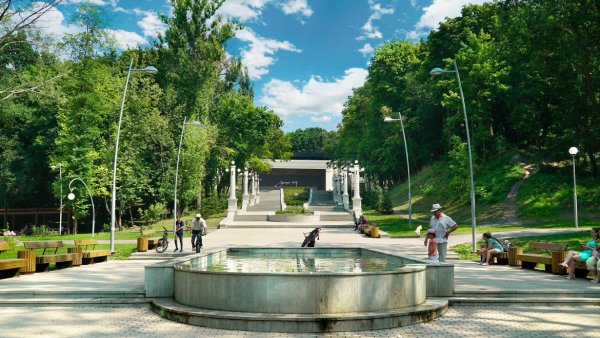 Город Воронеж парк Динамо