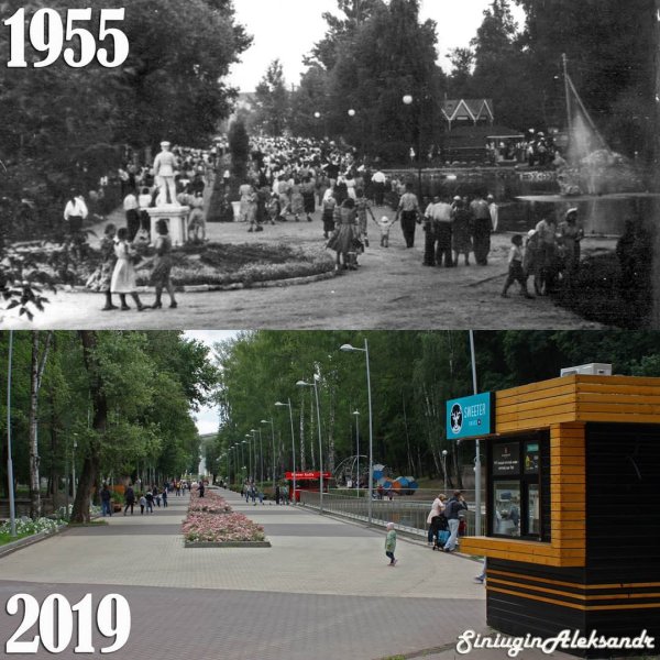 Старый парк Динамо Воронеж