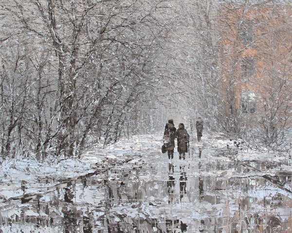 Дмитрий Кустанович зима