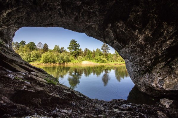 Парк Оленьи ручьи карстовый мост